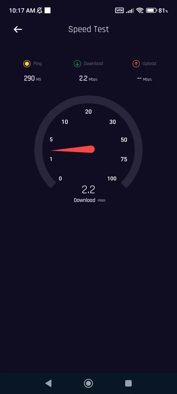 Swing VPN — captura de tela 7